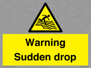 Warning Sudden drop